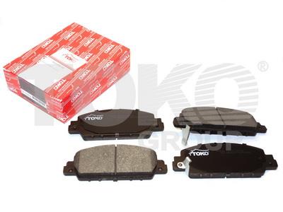 Toko T2111070L Front disc brake pads, set T2111070L