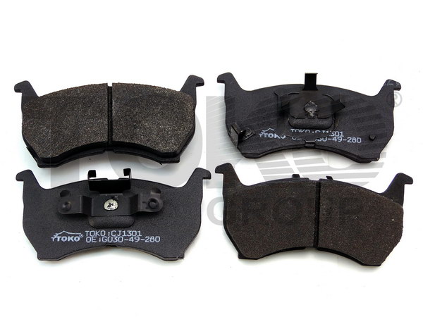 Toko T2112001W Front disc brake pads, set T2112001W