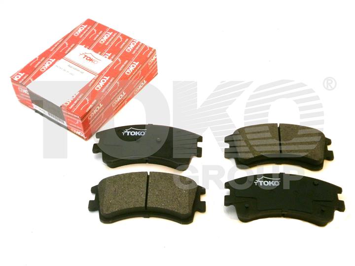 Toko T2112052L Front disc brake pads, set T2112052L