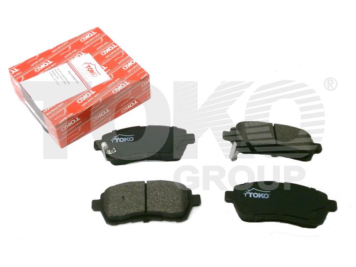 Toko T2112063L Front disc brake pads, set T2112063L
