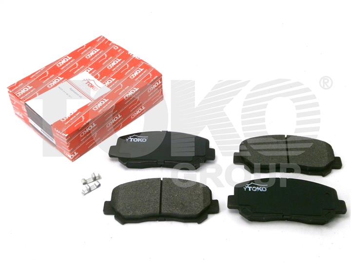 Toko T2112073L Front disc brake pads, set T2112073L