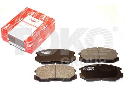 Toko T2113032L Front disc brake pads, set T2113032L