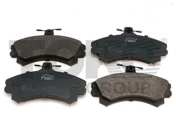 Toko T2113036 Front disc brake pads, set T2113036