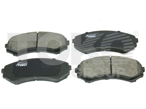 Toko T2113040L Front disc brake pads, set T2113040L