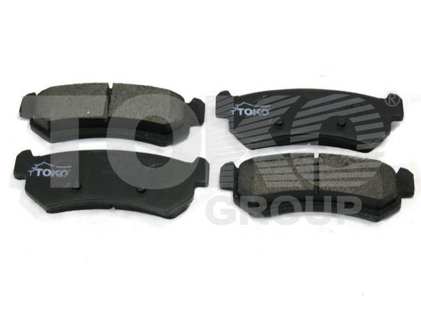 Toko T2202006L Rear disc brake pads, set T2202006L