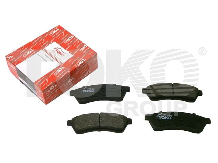 Toko T2202013L Rear disc brake pads, set T2202013L