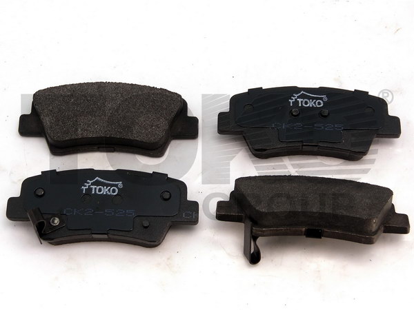 Toko T2203025 Rear disc brake pads, set T2203025