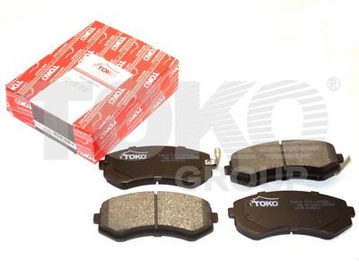 Toko T2114058L Rear disc brake pads, set T2114058L