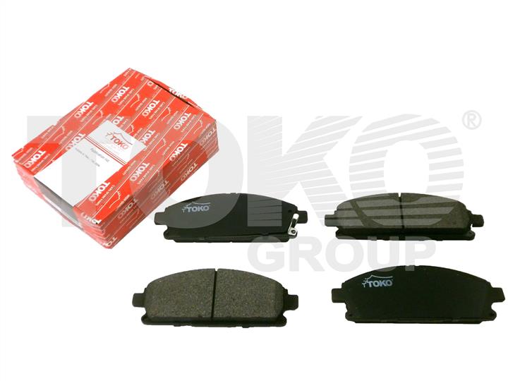 Toko T2114076L Front disc brake pads, set T2114076L