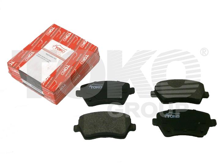 Toko T2114077L Front disc brake pads, set T2114077L