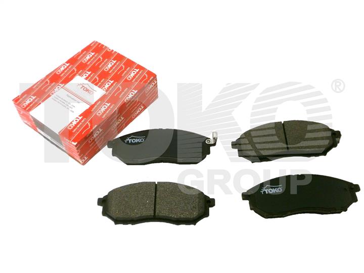 Toko T2114078L Front disc brake pads, set T2114078L
