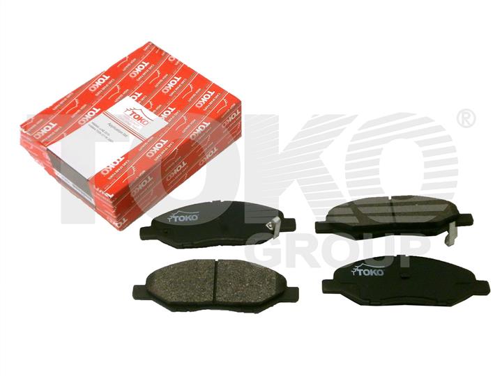 Toko T2114080L Front disc brake pads, set T2114080L