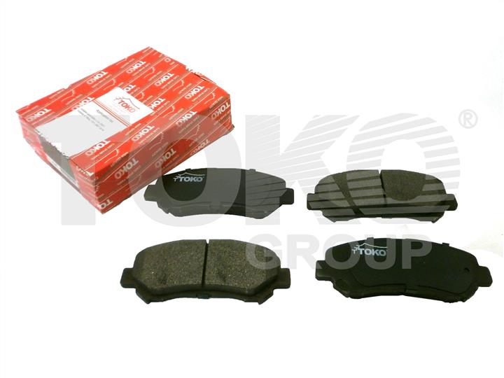 Toko T2114086L Front disc brake pads, set T2114086L