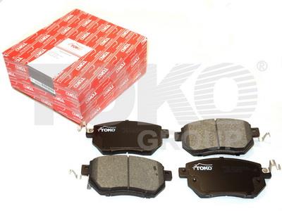 Toko T2114093L Front disc brake pads, set T2114093L