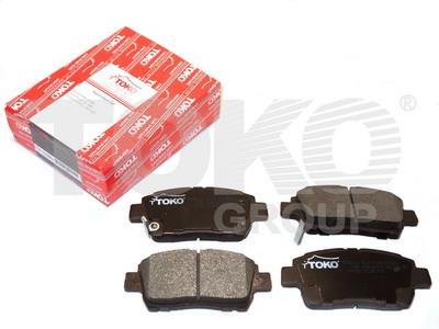 Toko T2115086L Front disc brake pads, set T2115086L