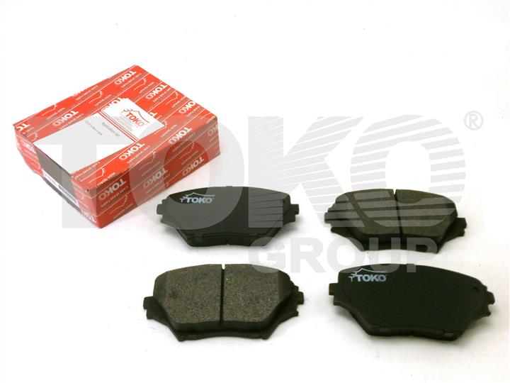 Toko T2115100L Front disc brake pads, set T2115100L