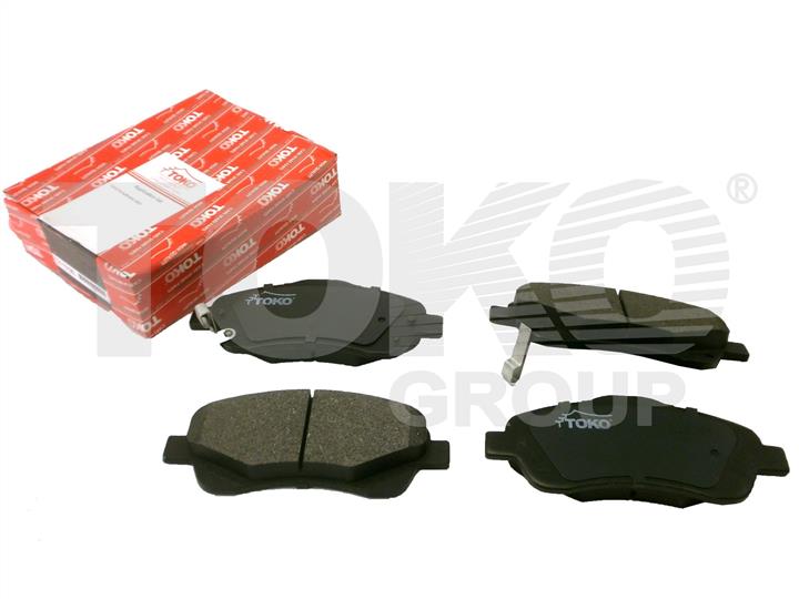 Toko T2115106L Front disc brake pads, set T2115106L