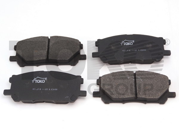 Toko T2115108W Front disc brake pads, set T2115108W
