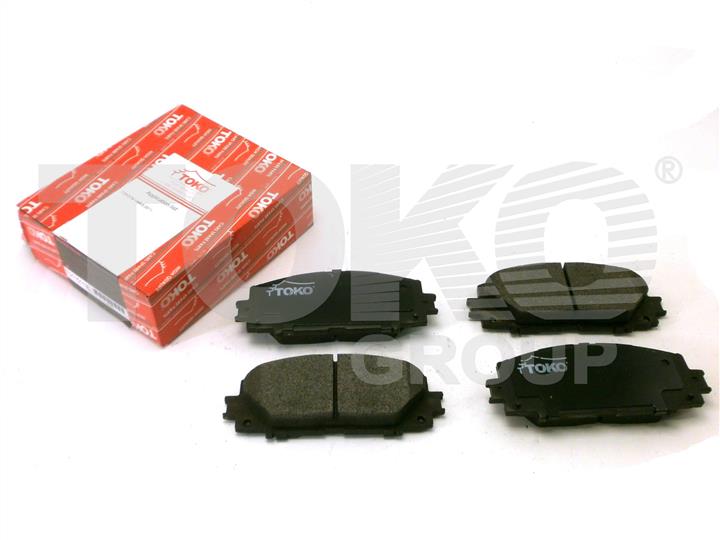 Toko T2115113L Front disc brake pads, set T2115113L