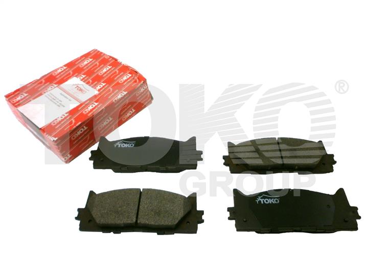 Toko T2115120L Front disc brake pads, set T2115120L