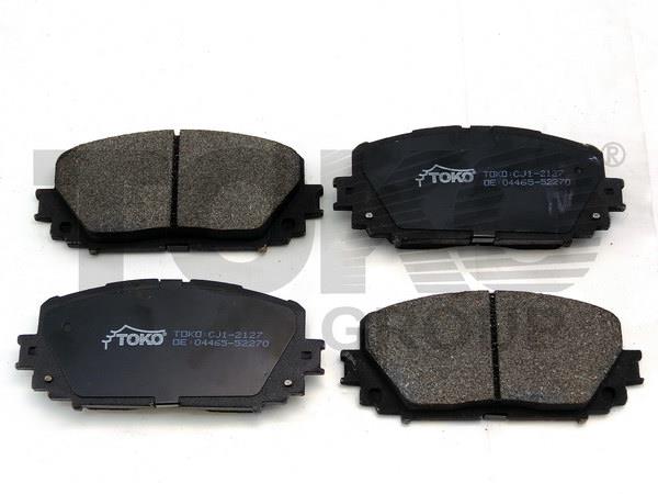 Toko T2115127 Front disc brake pads, set T2115127