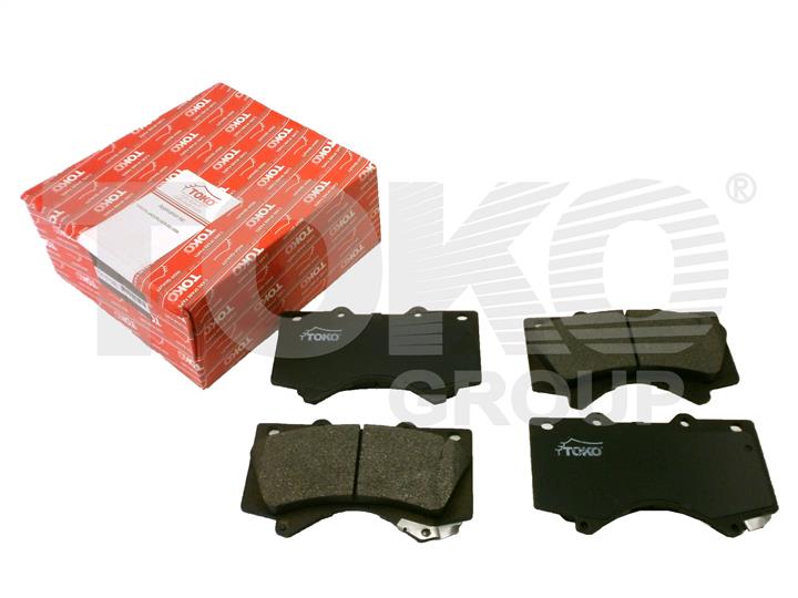 Toko T2115129L Rear disc brake pads, set T2115129L