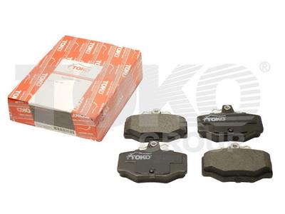 Toko T2214031L Rear disc brake pads, set T2214031L