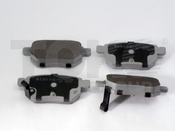 Toko T2215035 ASHIKA Rear disc brake pads, set T2215035ASHIKA