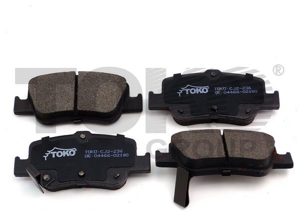 Toko T2215036 Rear disc brake pads, set T2215036