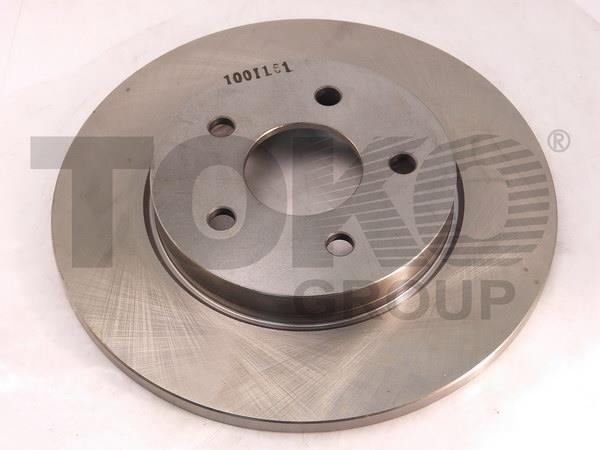 Toko T2435007 Brake disc T2435007