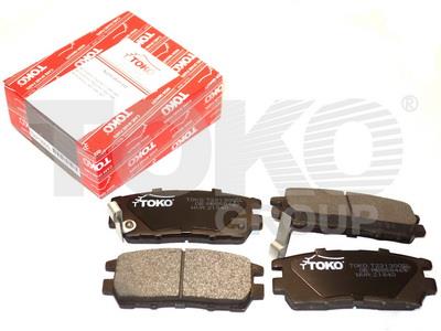 Toko T2213005L Rear disc brake pads, set T2213005L