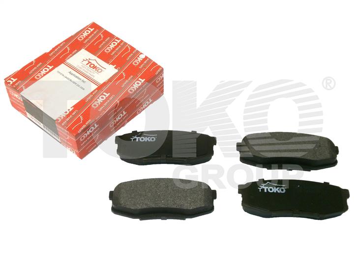 Toko T2215039L Rear disc brake pads, set T2215039L
