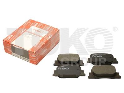 Toko T2215022L Rear disc brake pads, set T2215022L