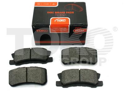 Toko T2213010L Rear disc brake pads, set T2213010L