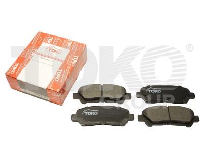 Toko T2215045L Rear disc brake pads, set T2215045L