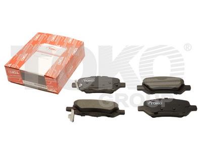 Toko T2215047L Rear disc brake pads, set T2215047L