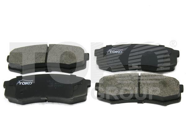 Toko T2215010L Rear disc brake pads, set T2215010L
