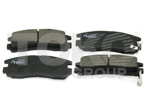 Toko T2213003L Rear disc brake pads, set T2213003L