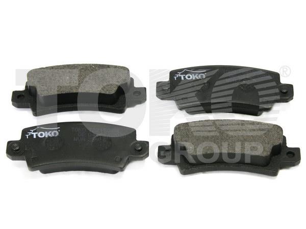 Toko T2215028L Rear disc brake pads, set T2215028L