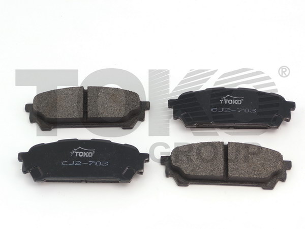 Toko T2216003W Rear disc brake pads, set T2216003W