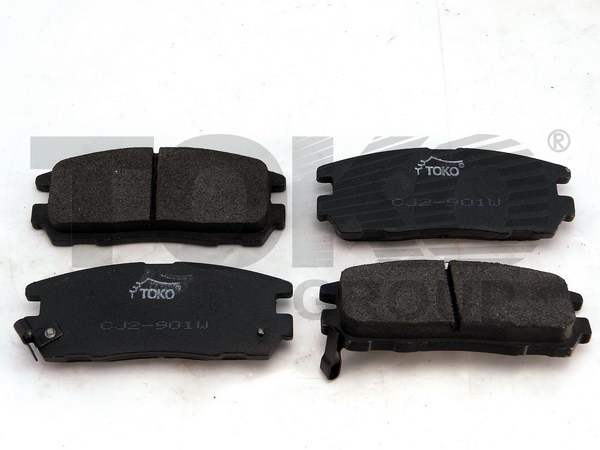 Toko T2218001W Rear disc brake pads, set T2218001W