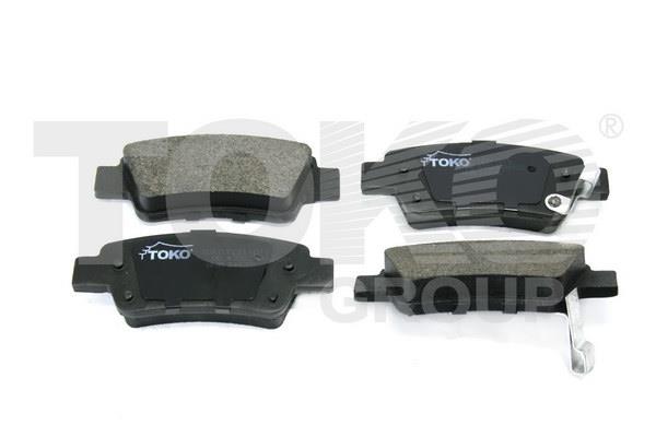 Toko T2211015L Rear disc brake pads, set T2211015L