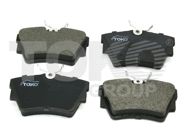 Toko T2246011L Rear disc brake pads, set T2246011L