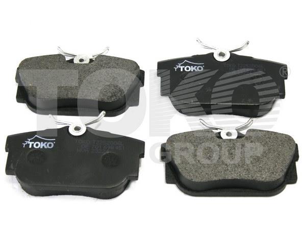 Toko T2252006L Rear disc brake pads, set T2252006L