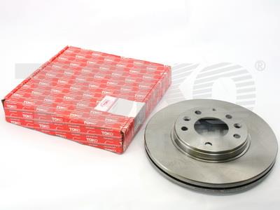 Toko T2312068 Front brake disc ventilated T2312068