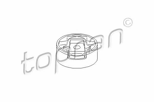 Topran 110 134 Engine mount, rear lower 110134