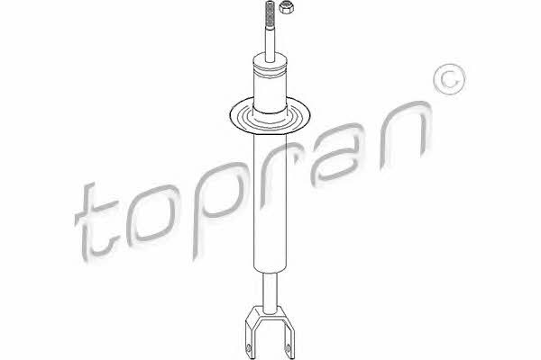 Topran 110 157 Front oil and gas suspension shock absorber 110157