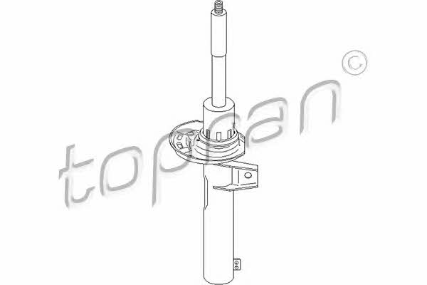 Topran 110 158 Front oil and gas suspension shock absorber 110158