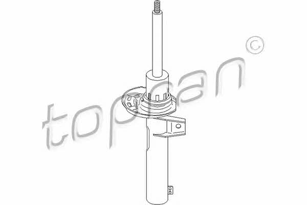 Topran 110 160 Front oil and gas suspension shock absorber 110160