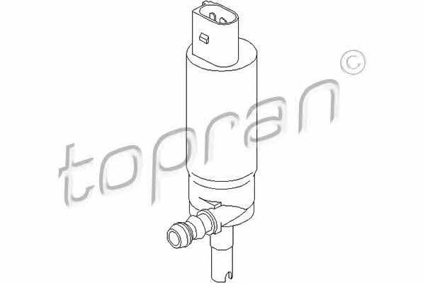 Topran 110 472 Headlight washer pump 110472